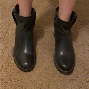 CaféNoir leather black   boots 37 Euro